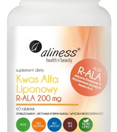 ALINESS - Alfa Liponowy R-ALA 200mg - 60tabs.